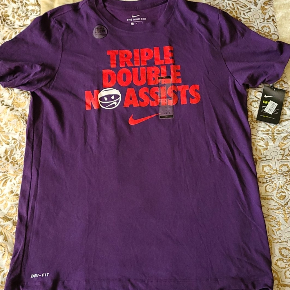 Nike S, L, Dri-FIT Tee- L, S